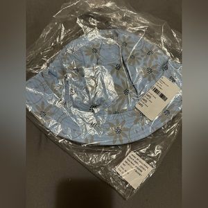 BSR Smileyx Samii Ryan Modern Daisy Blue Floral Bucket Womens Hat OSFM 😃🌼🩵